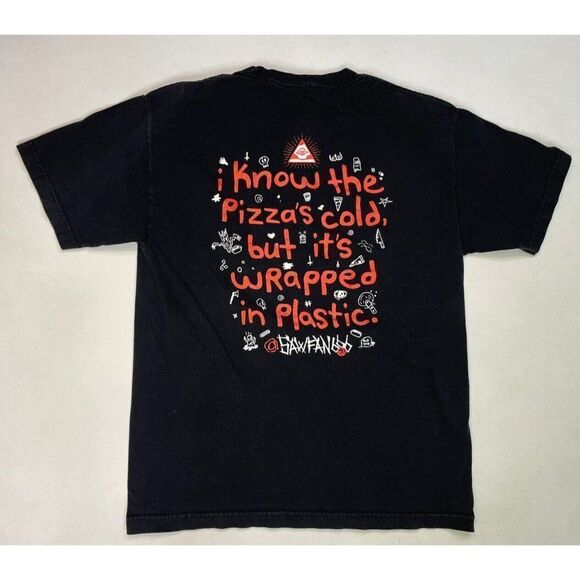 Pizzaboyz Graphic T-shirt Men Medium Black Short Sleeve - Picture 3 of 6
